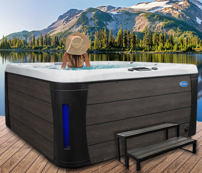 Calspas hot tub being used in a family setting - hot tubs spas for sale Whittier